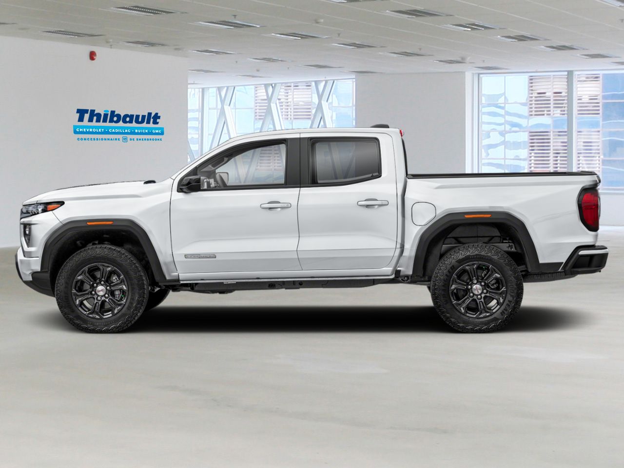GMC Canyon Elevation cabine multiplace 4RM 2026 BLANC SOMMET Sherbrooke - photo #2