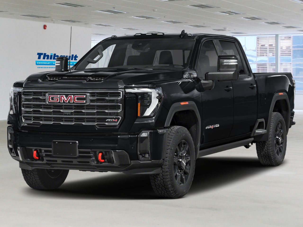2026 GMC SIERRA 2500HD AT4 cabine multiplace 4RM 159 po ONYX BLACK Sherbrooke - photo #0