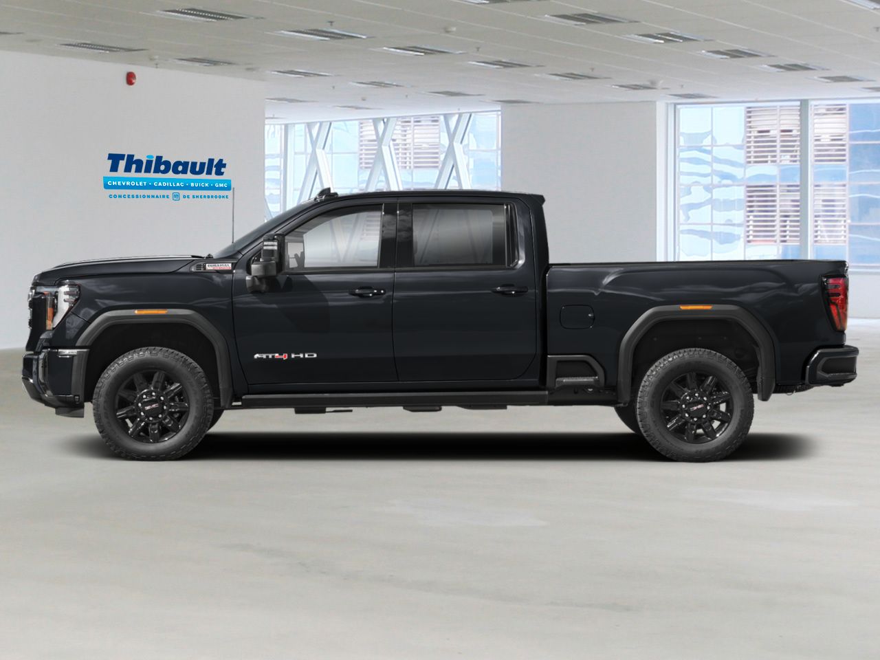 2026 GMC SIERRA 2500HD AT4 cabine multiplace 4RM 159 po ONYX BLACK Sherbrooke - photo #2