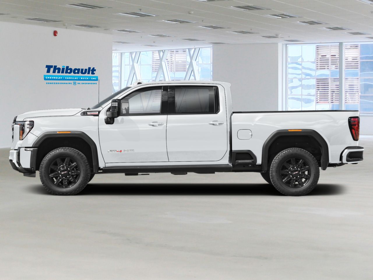 GMC SIERRA 2500HD AT4 cabine multiplace 4RM 159 po 2026 Blanc Sherbrooke - photo #2