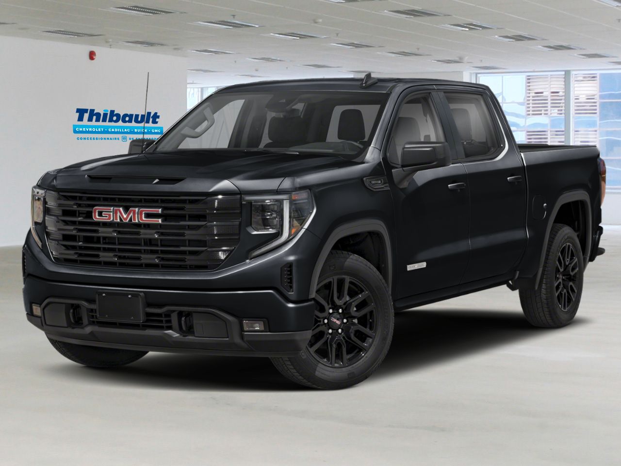 2026 GMC SIERRA 1500 Elevation cabine multiplace 4RM 157 po Black Sherbrooke - photo #0
