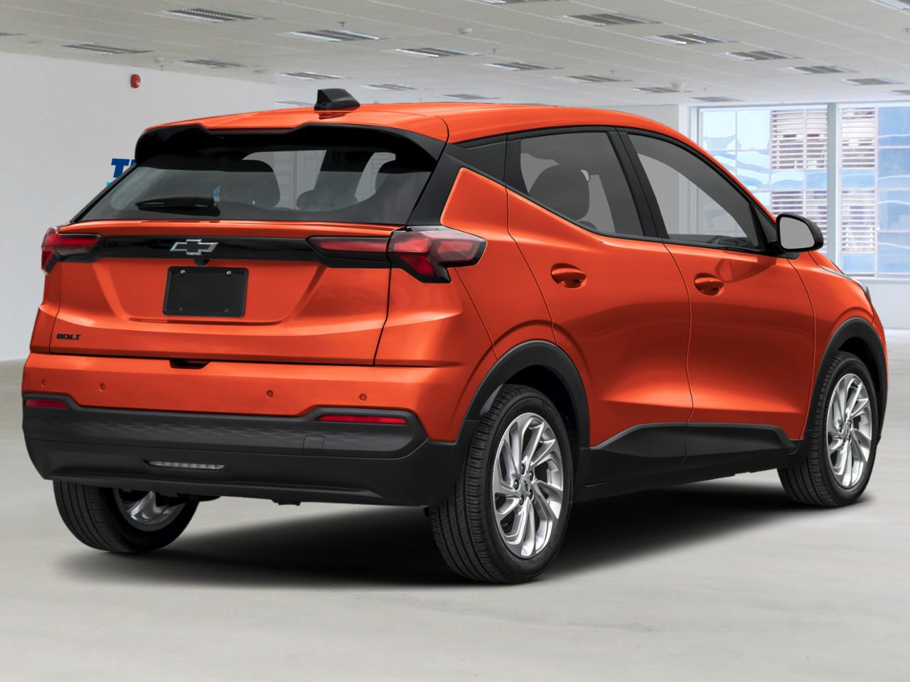 CHEVROLET Bolt RS 4 portes TA 2027 ORANGE HABANERO Sherbrooke - photo #1