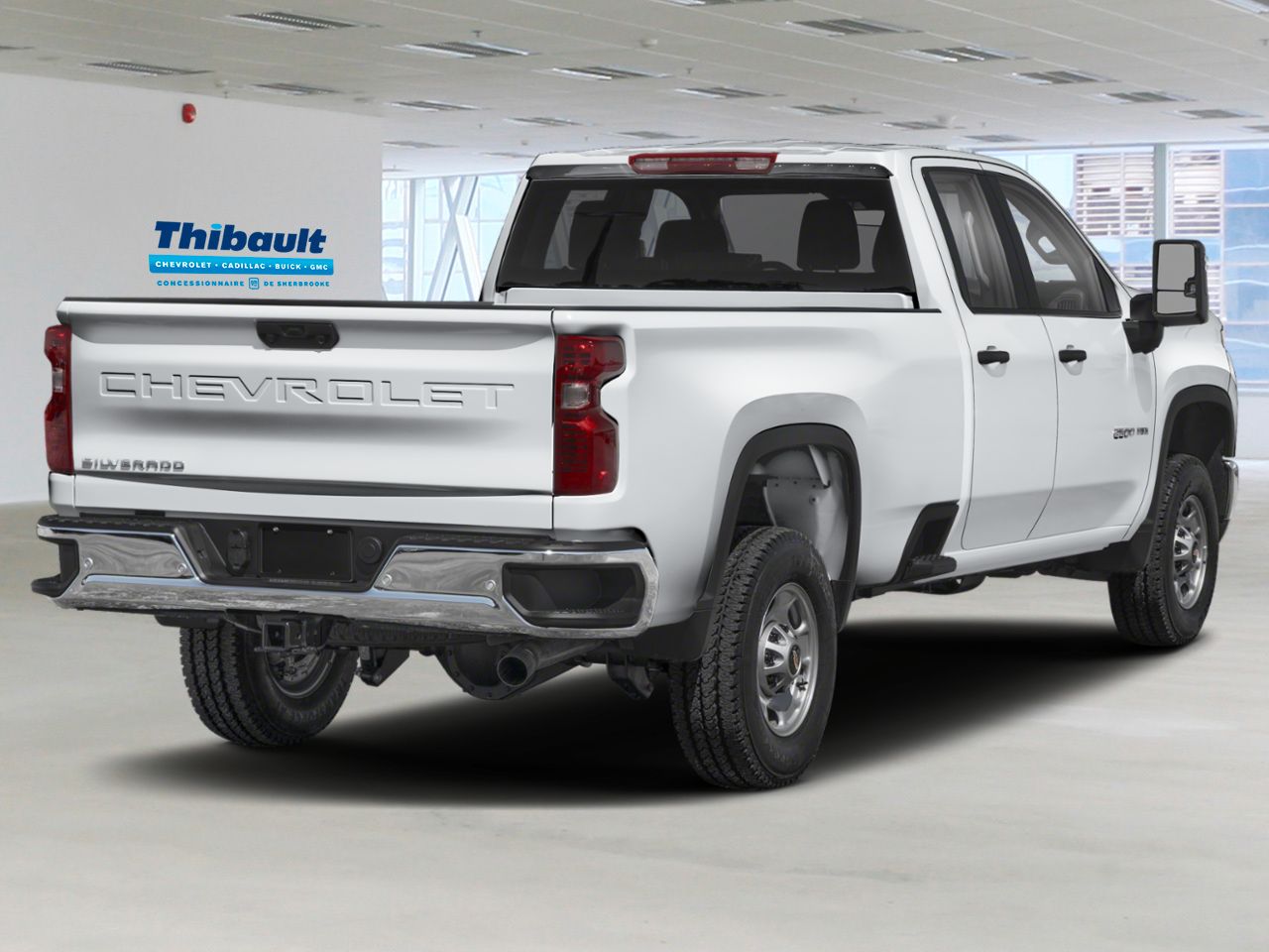 CHEVROLET SILVERADO 2500HD WT cabine double 4RM 162 po 2026 Blanc Sherbrooke - photo #2