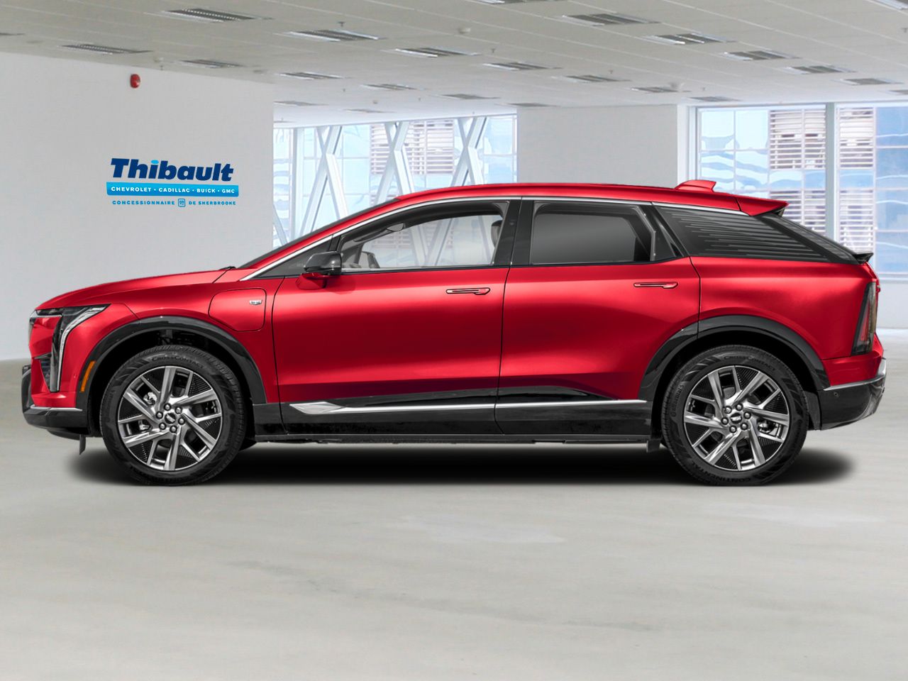 CADILLAC OPTIQ Sport haut de gamme 4 portes 2026 Teinte rouge &eacute;clatant Sherbrooke - photo #2
