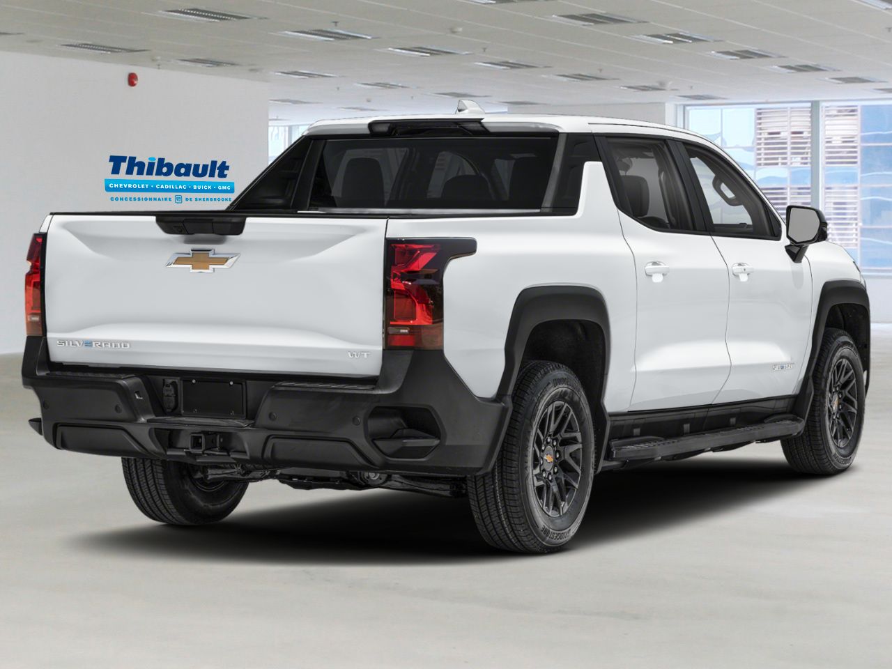 CHEVROLET SILVERADO EV WT &agrave; autonomie prolong&eacute;e &agrave; cabine multiplace e4RM 2026 Blanc Sherbrooke - photo #1