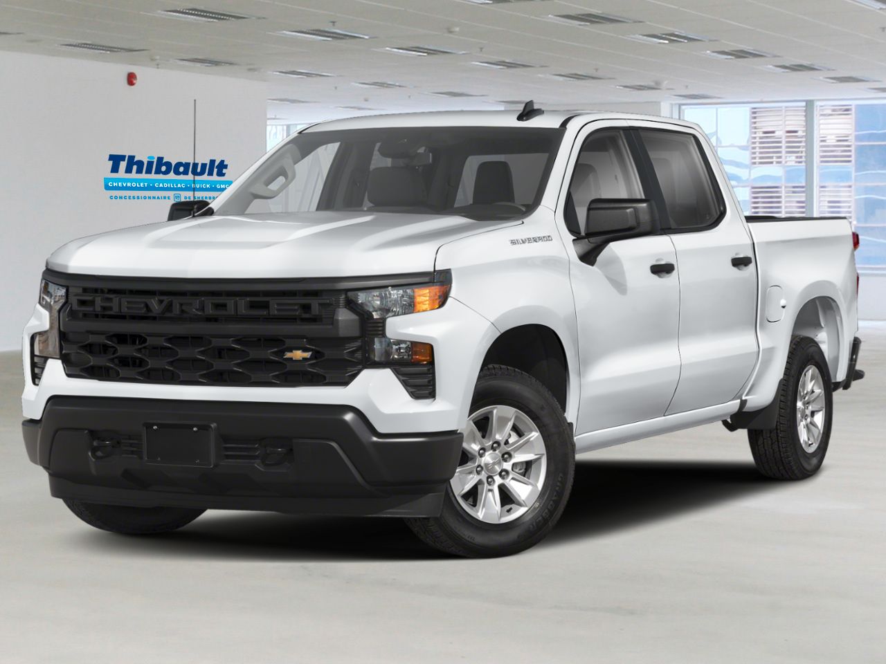 2026 CHEVROLET SILVERADO 1500 Custom cabine multiplace 4RM 157 po White Sherbrooke - photo #0