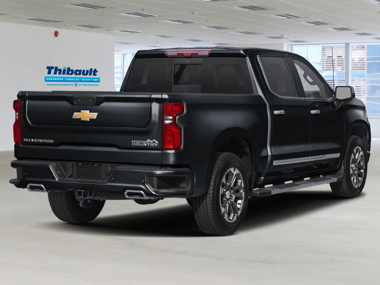 2026 CHEVROLET Silverado 1500 High Country cabine multiplace 4RM 157 po Black Sherbrooke - photo #2