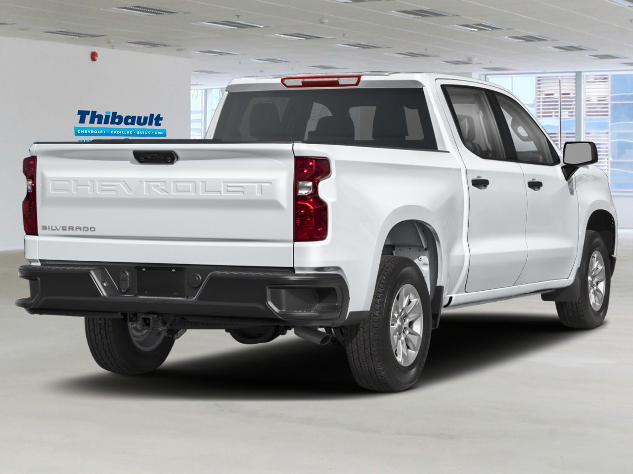 2026 CHEVROLET SILVERADO 1500 Custom cabine multiplace 4RM 157 po White Sherbrooke - photo #2