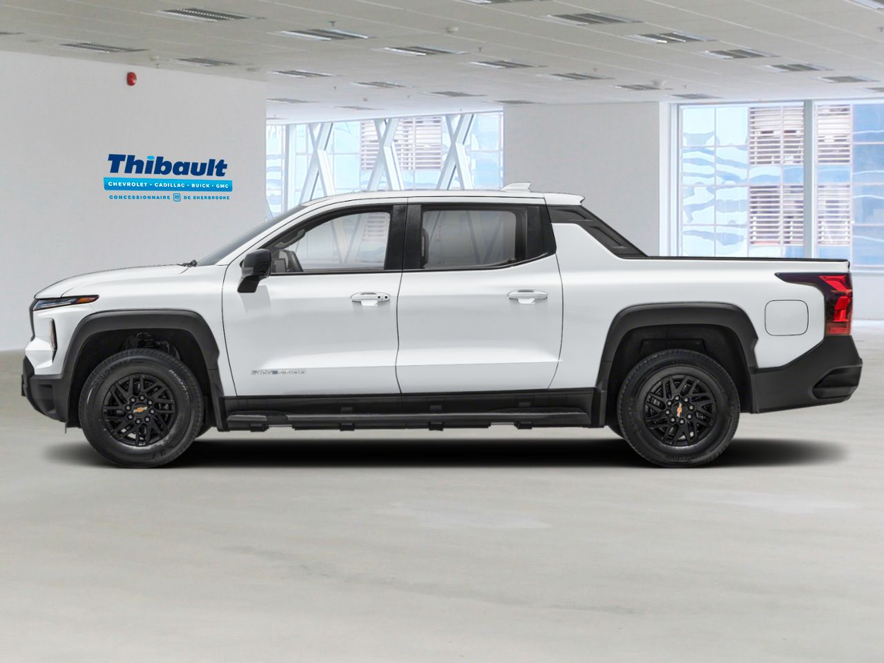 CHEVROLET SILVERADO EV WT &agrave; autonomie prolong&eacute;e &agrave; cabine multiplace e4RM 2026 Blanc Sherbrooke - photo #2