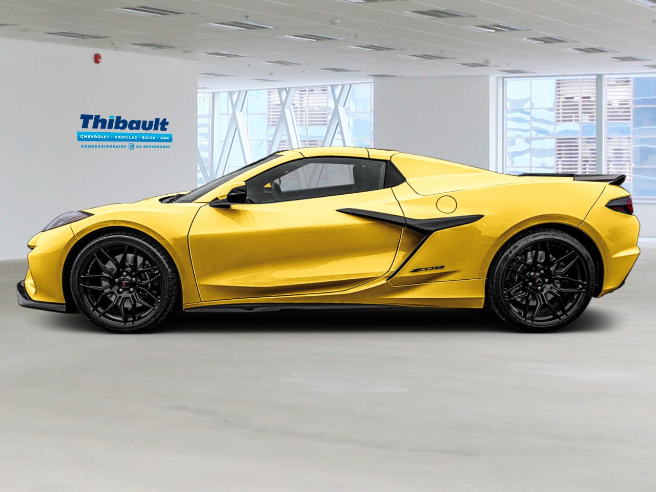 CHEVROLET Corvette Z06 cabriolet 2 portes avec 3LZ 2025 TEINTE JAUNE COMPETITION Sherbrooke - photo #1