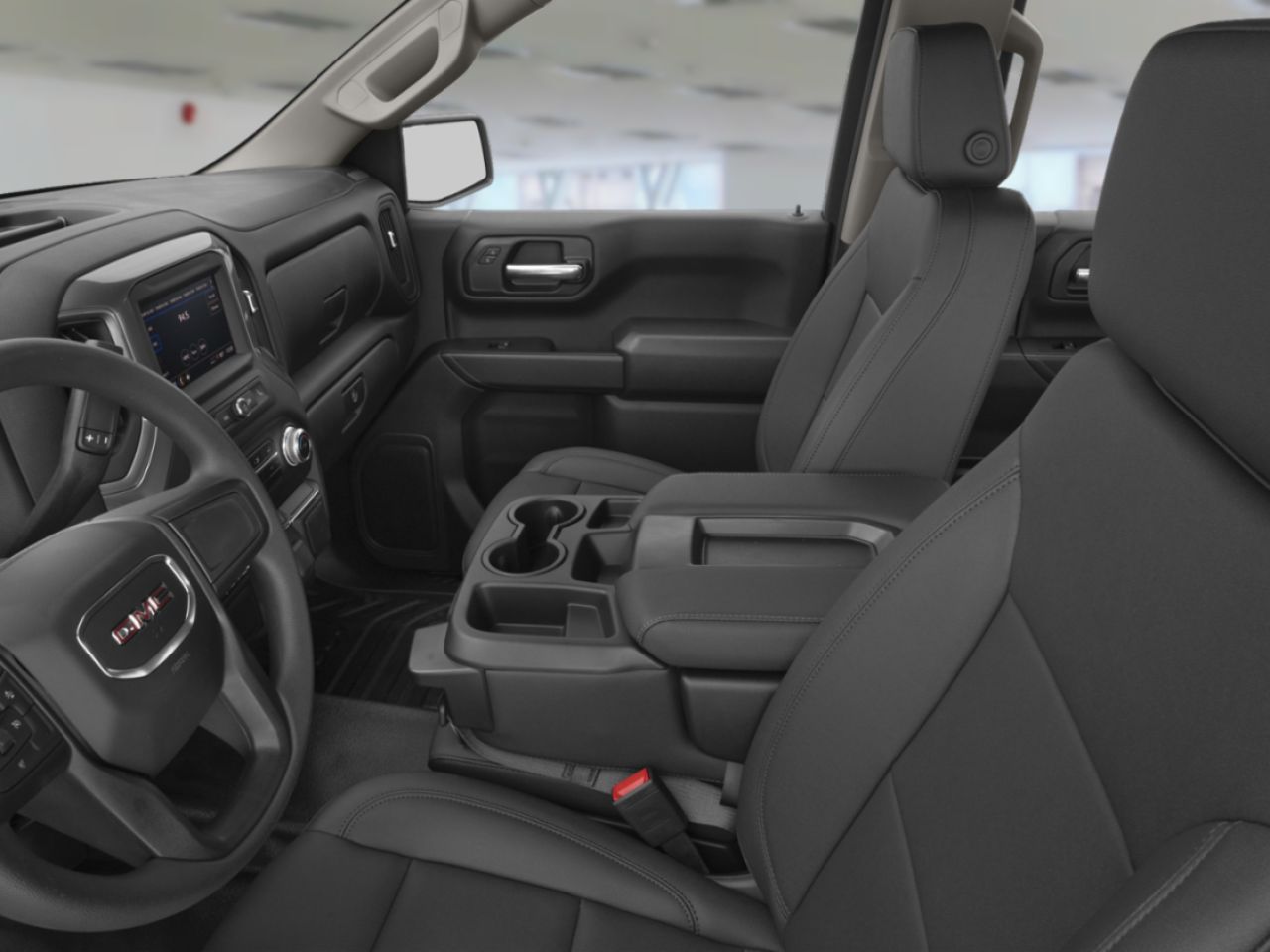 GMC SIERRA 1500 Pro cabine multiplace 4RM 157 po 2026 Blanc Sherbrooke - photo #7