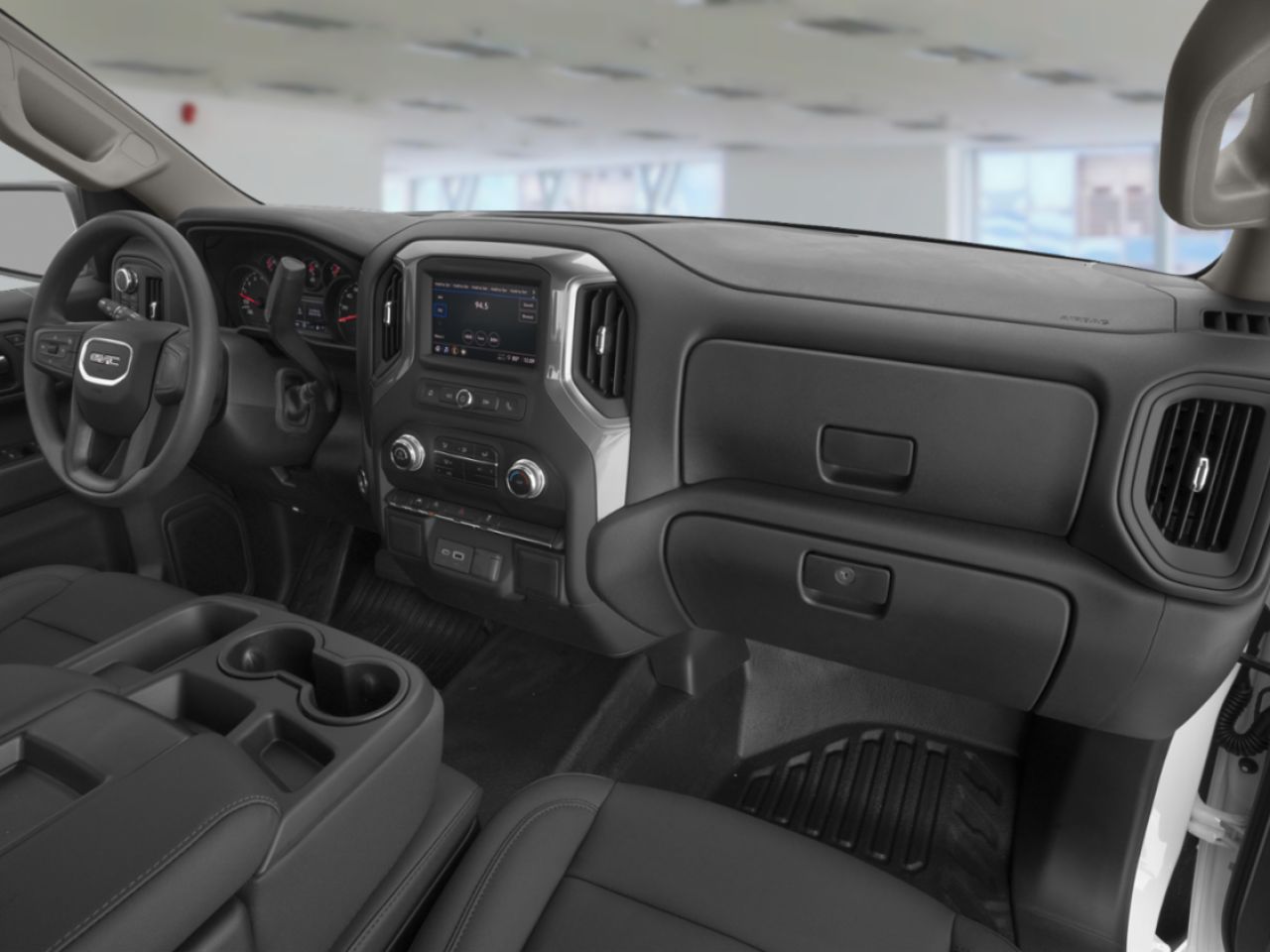 GMC SIERRA 1500 Pro cabine multiplace 4RM 157 po 2026 Blanc Sherbrooke - photo #3
