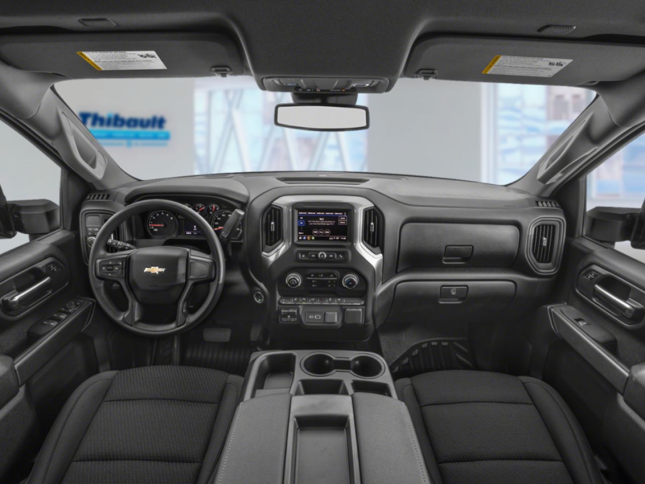 CHEVROLET SILVERADO 2500HD WT cabine double 4RM 162 po 2026 Blanc Sherbrooke - photo #8