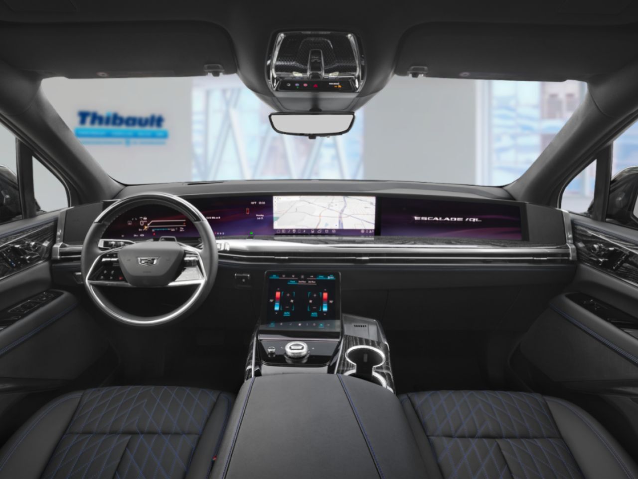 CADILLAC ESCALADE IQL Traction int&eacute;grale, 4 portes Sport 2026 Noir Sherbrooke - photo #9