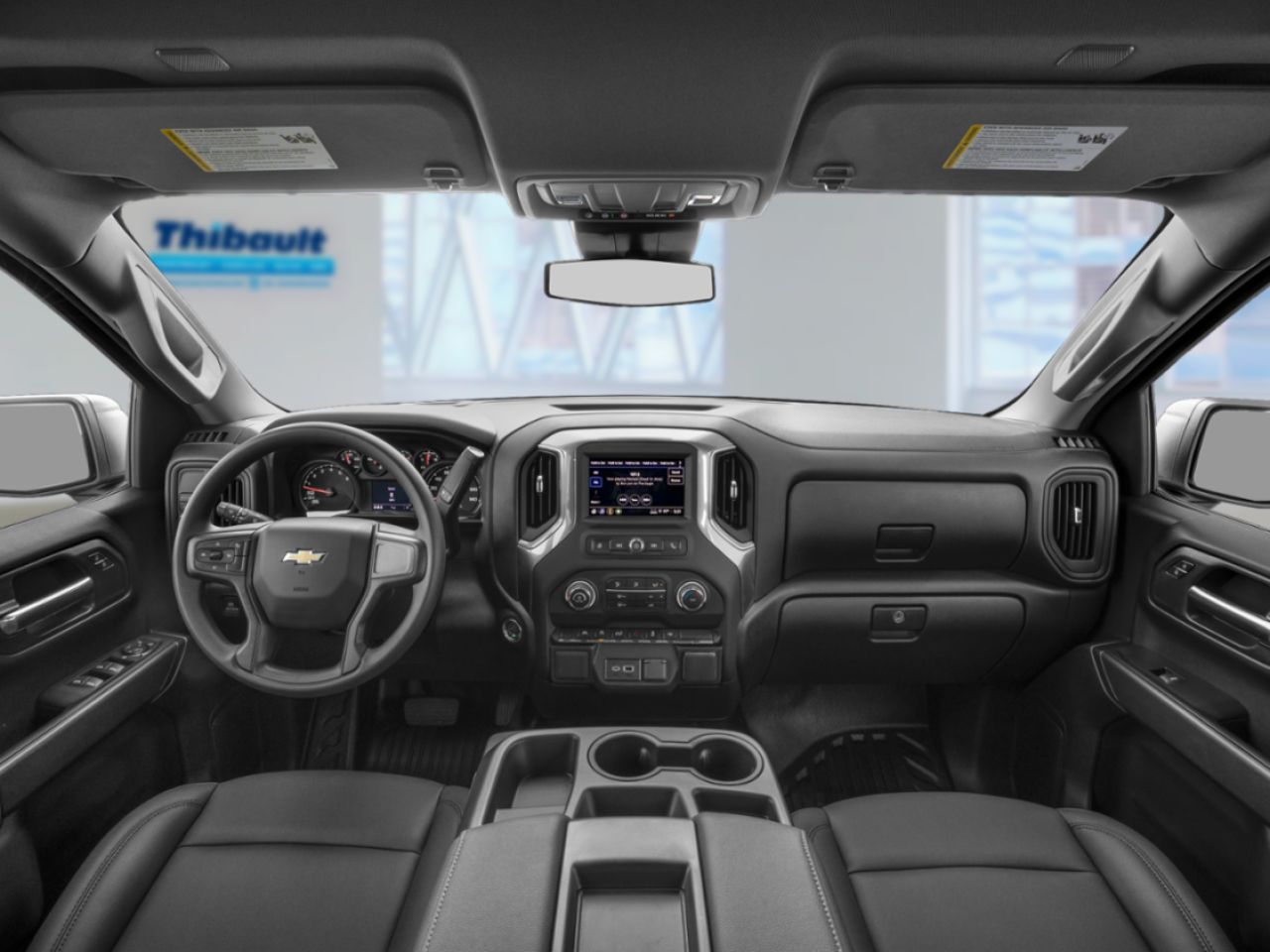 2026 CHEVROLET SILVERADO 1500 Custom cabine multiplace 4RM 157 po White Sherbrooke - photo #11