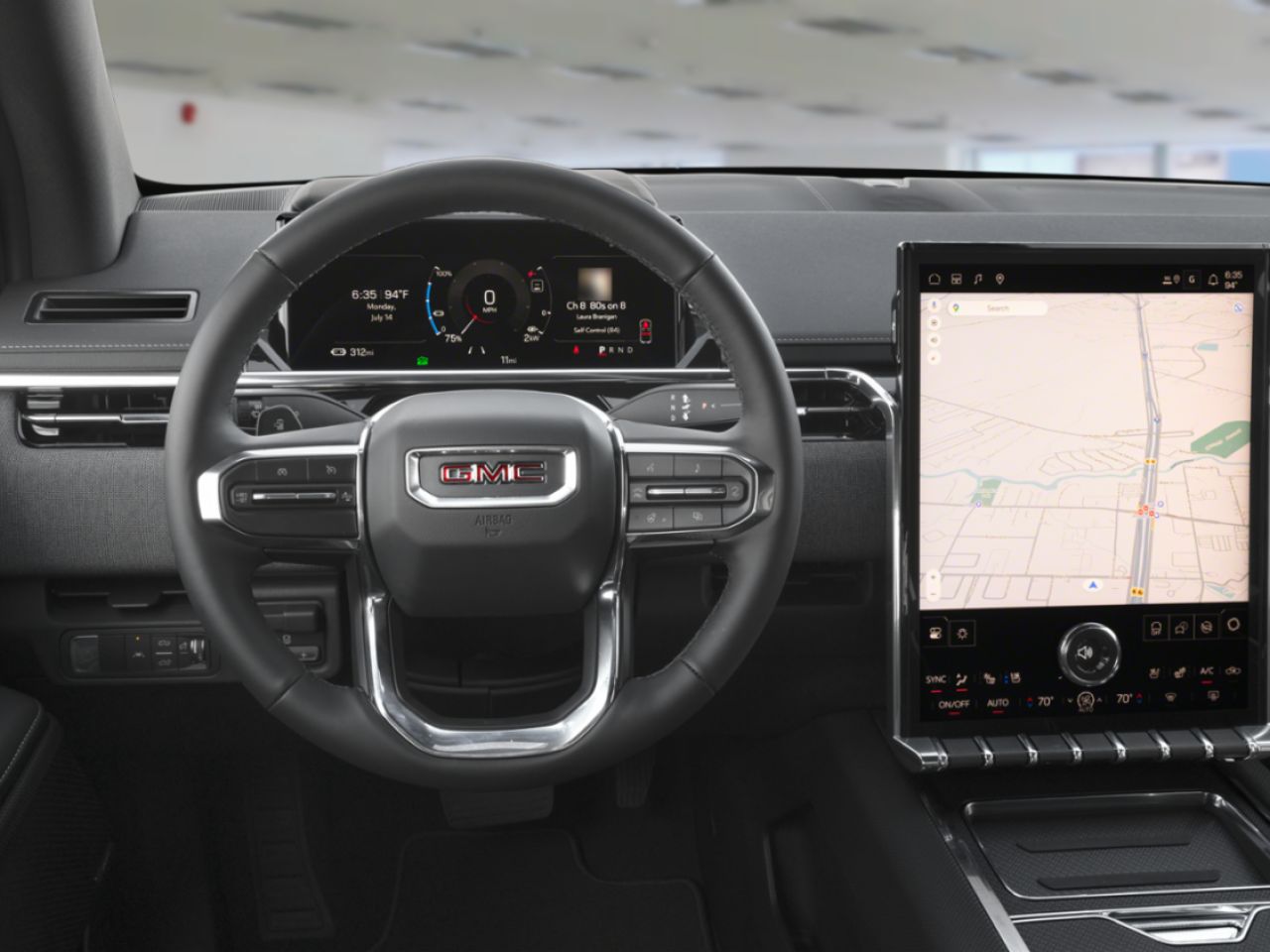 2026 GMC SIERRA EV &Eacute;l&eacute;vation cabine multiplace 4RMe &agrave; autonomie prolong&eacute;e Grey Sherbrooke - photo #4