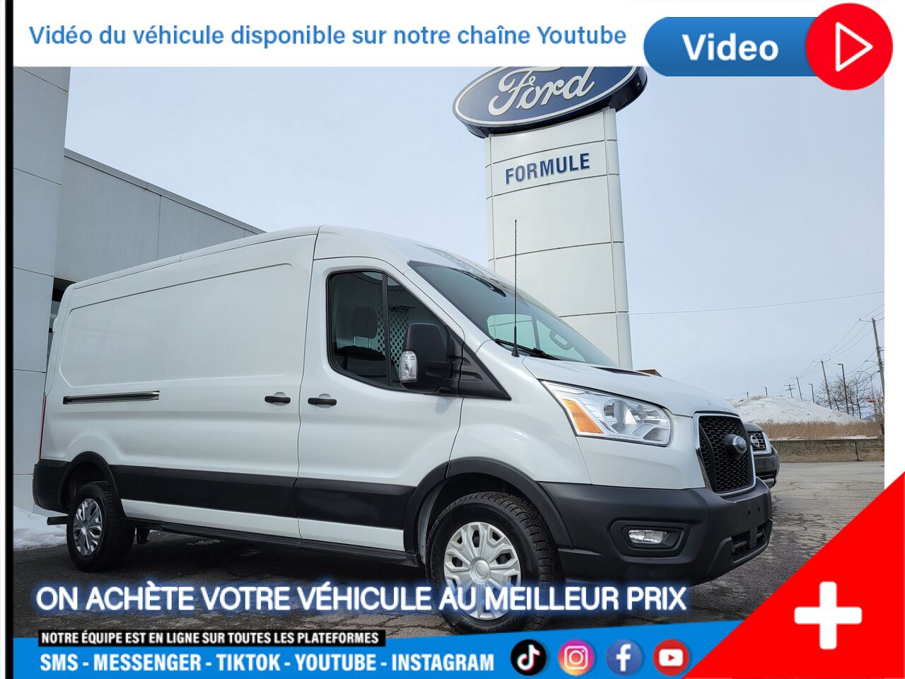2021 Ford Transit fourgon utilitaire Granby - photo #0