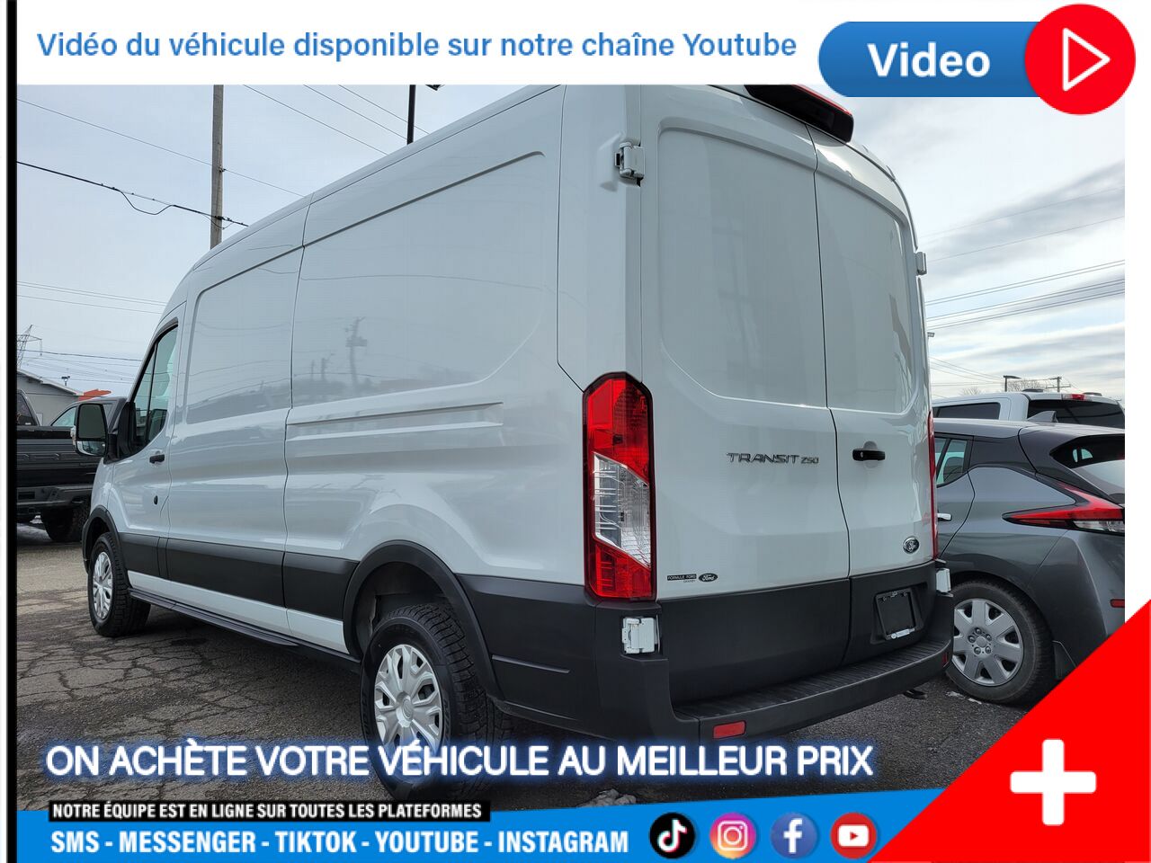 2021 Ford Transit fourgon utilitaire Granby - photo #4