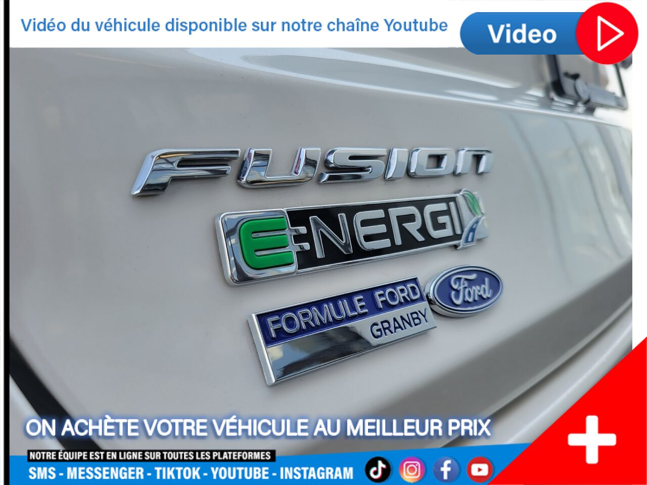 2019 Ford Fusion Energi Granby - photo #4