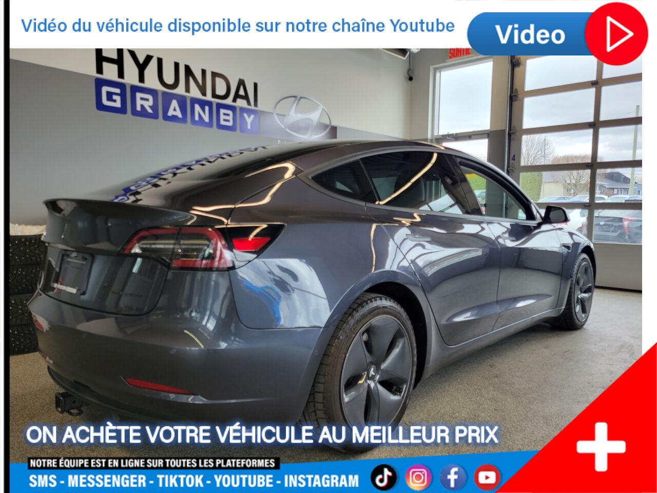 Tesla MODEL 3 2018 Granby - photo #1