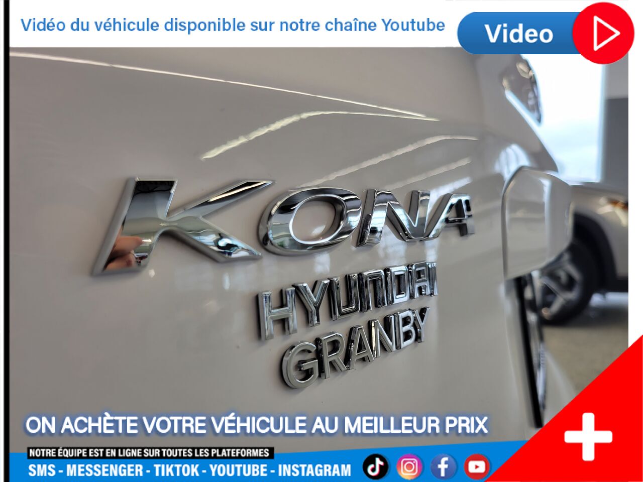 Hyundai Kona électrique 2022 Granby - photo #3