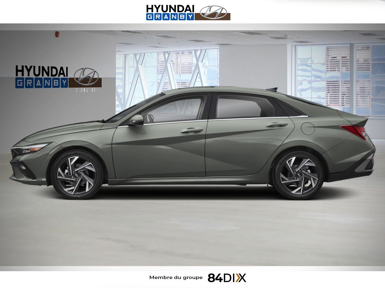 HYUNDAI Elantra hybride 2026 Gris amazonien Granby - photo #1