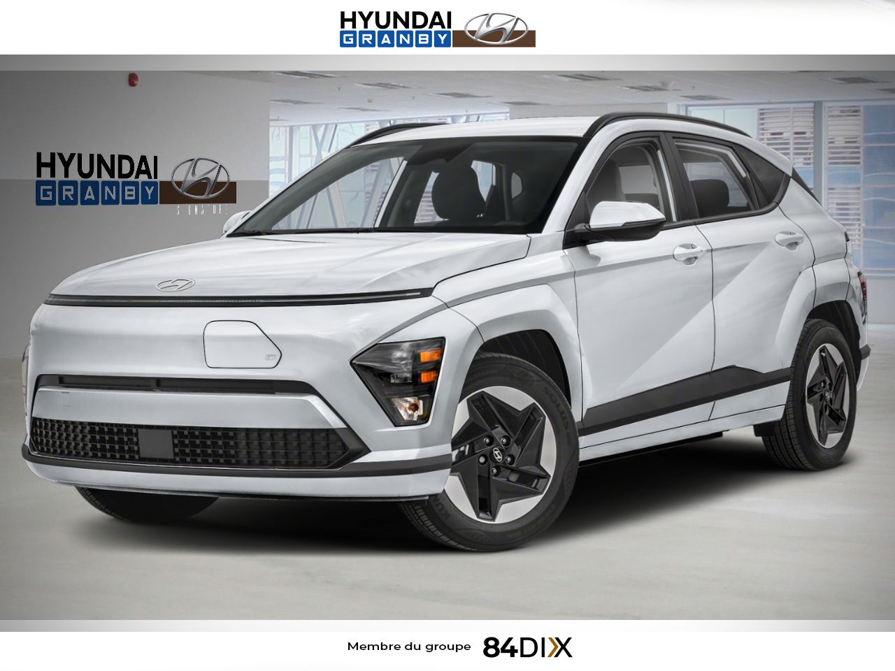 HYUNDAI Kona &eacute;lectrique 2026 Blanc Atlas Granby - photo #0