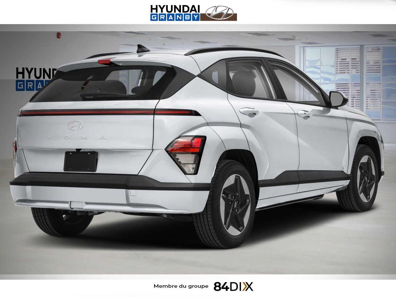 HYUNDAI Kona &eacute;lectrique 2026 Blanc Atlas Granby - photo #1