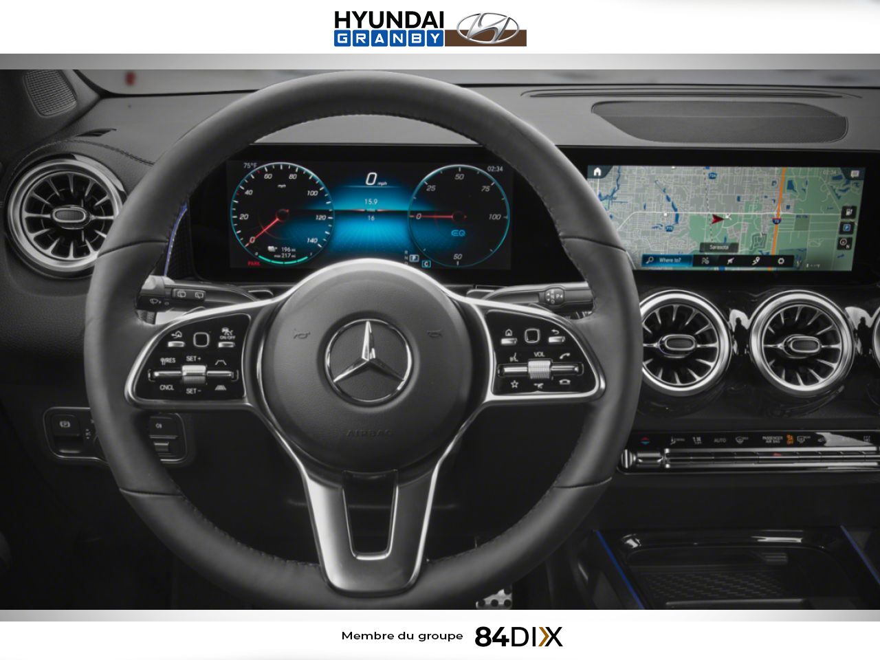 MERCEDES-B EQB 2023 Noir cosmos m&eacute;tallis&eacute; Granby - photo #8