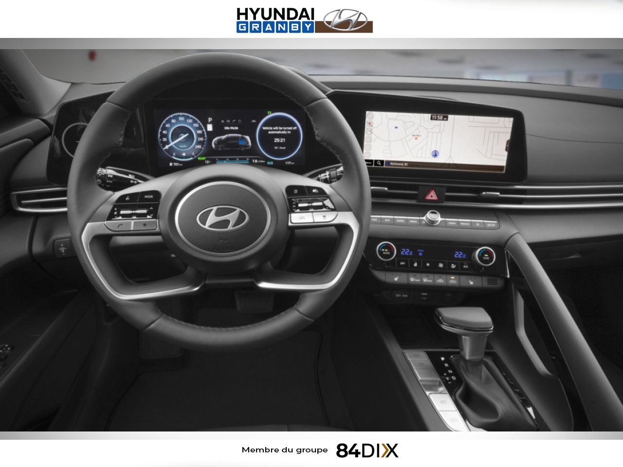 HYUNDAI ELANTRA HEV LUXURY 2026 Noir Granby - photo #10