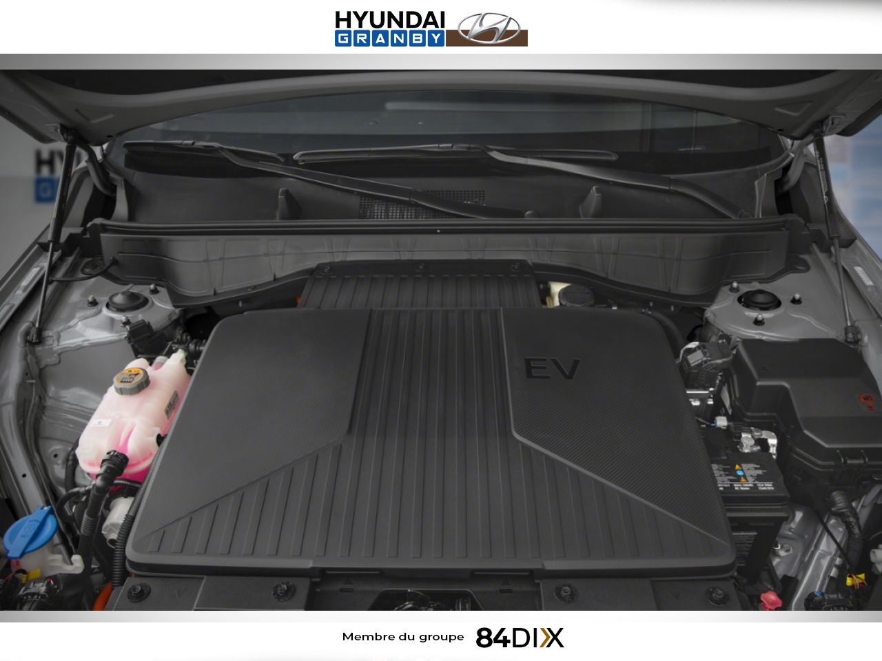 HYUNDAI Kona &eacute;lectrique 2026 Blanc Atlas Granby - photo #6