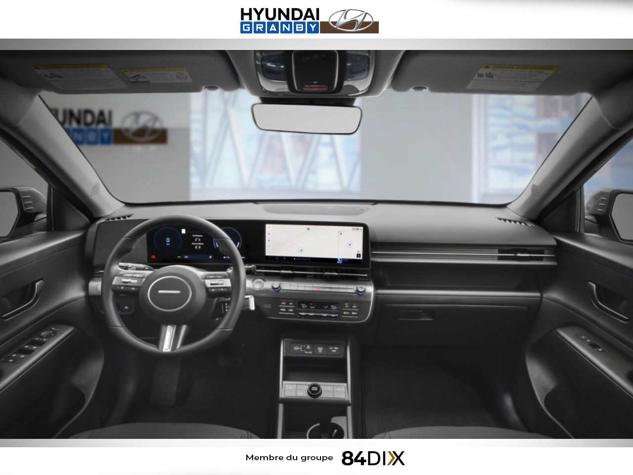 HYUNDAI Kona &eacute;lectrique 2026 Blanc Atlas Granby - photo #9