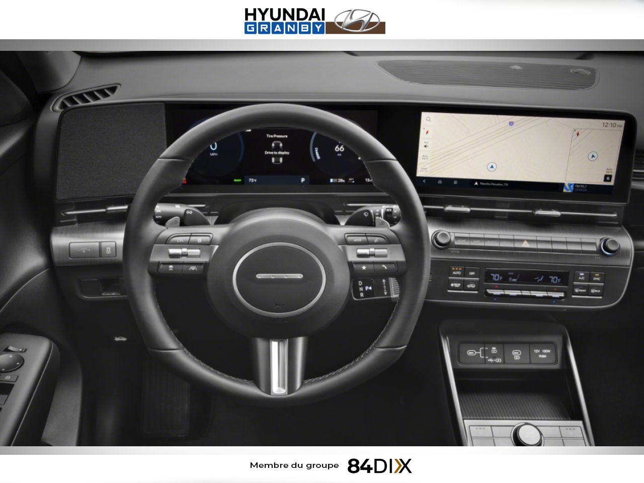 HYUNDAI Kona &eacute;lectrique 2026 Blanc Atlas Granby - photo #3
