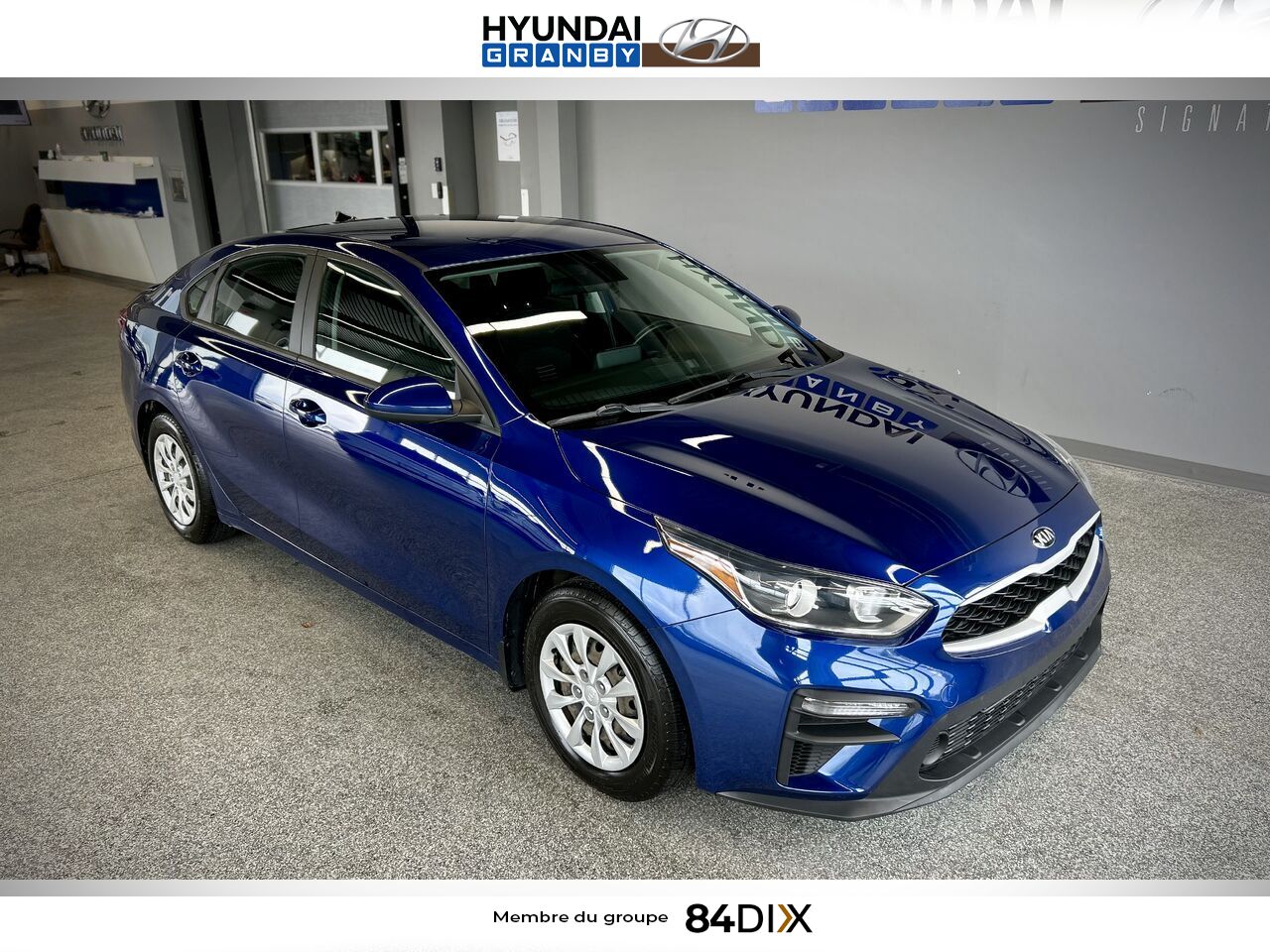 Kia Forte 2021 Bleu Granby - photo #1