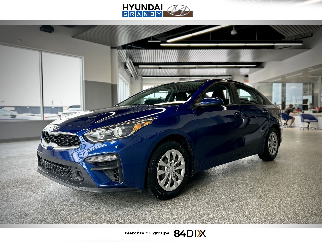 Kia Forte 2021 Bleu Granby - photo #3