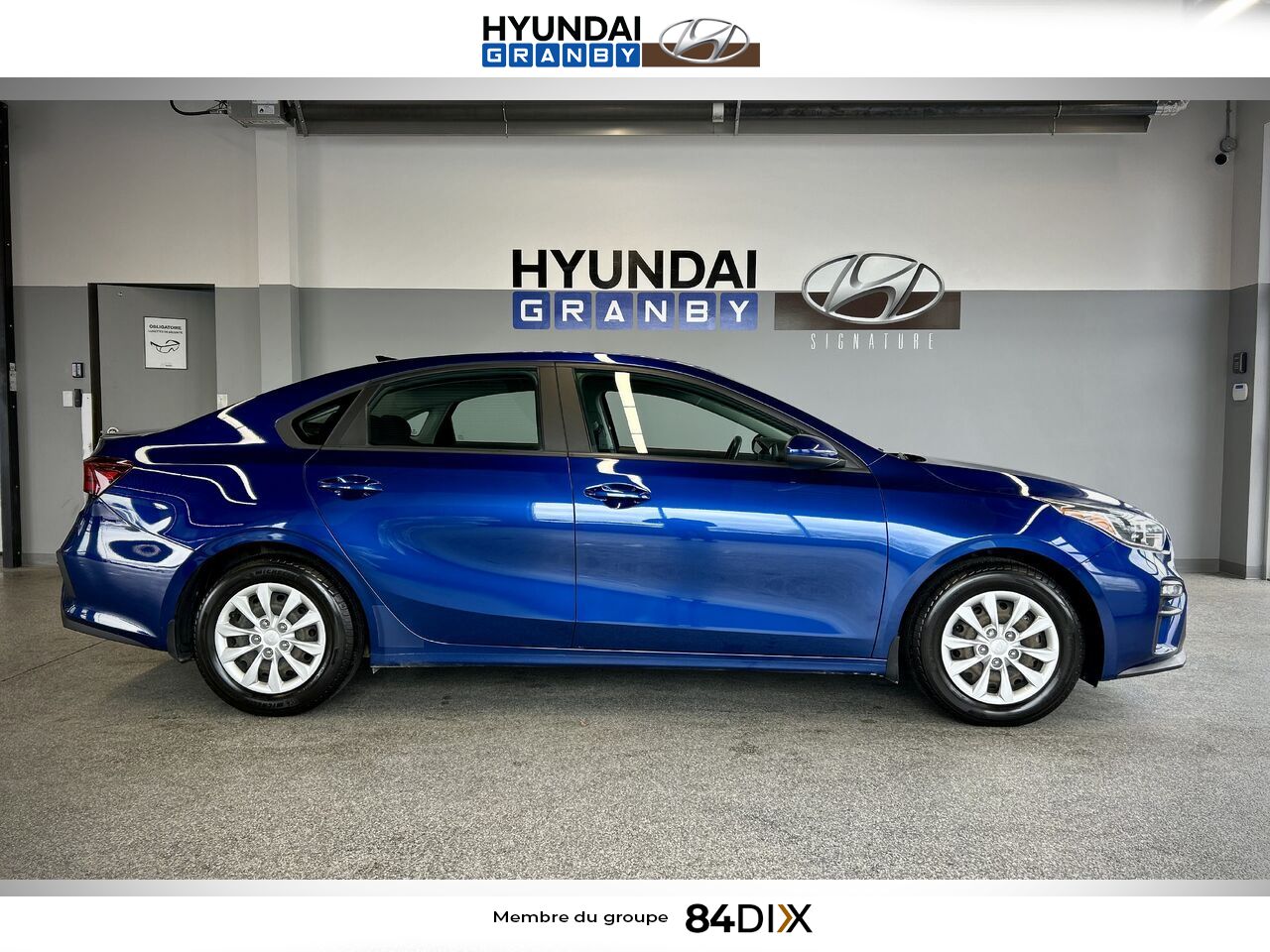 Kia Forte 2021 Bleu Granby - photo #7