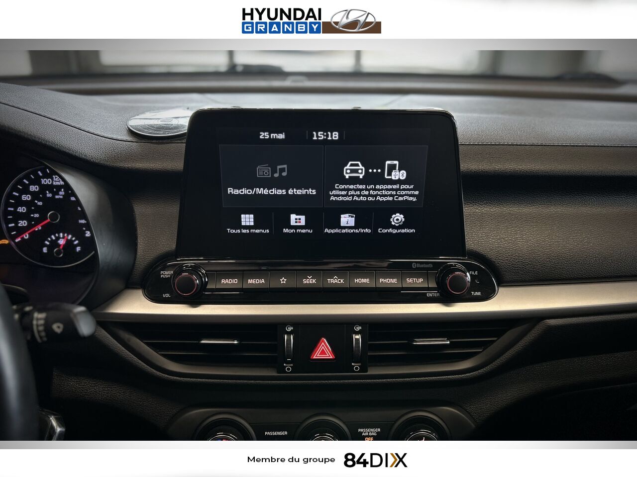 Kia Forte 2021 Bleu Granby - photo #13
