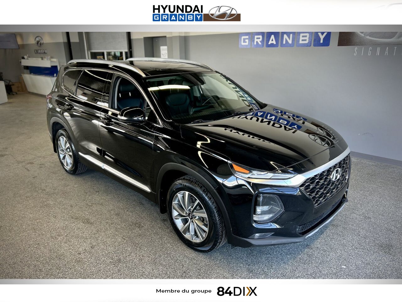 2020 Hyundai Santa Fe Black Granby - photo #1