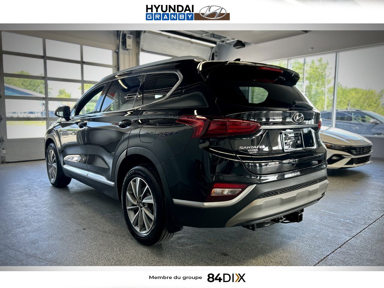 2020 Hyundai Santa Fe Black Granby - photo #3