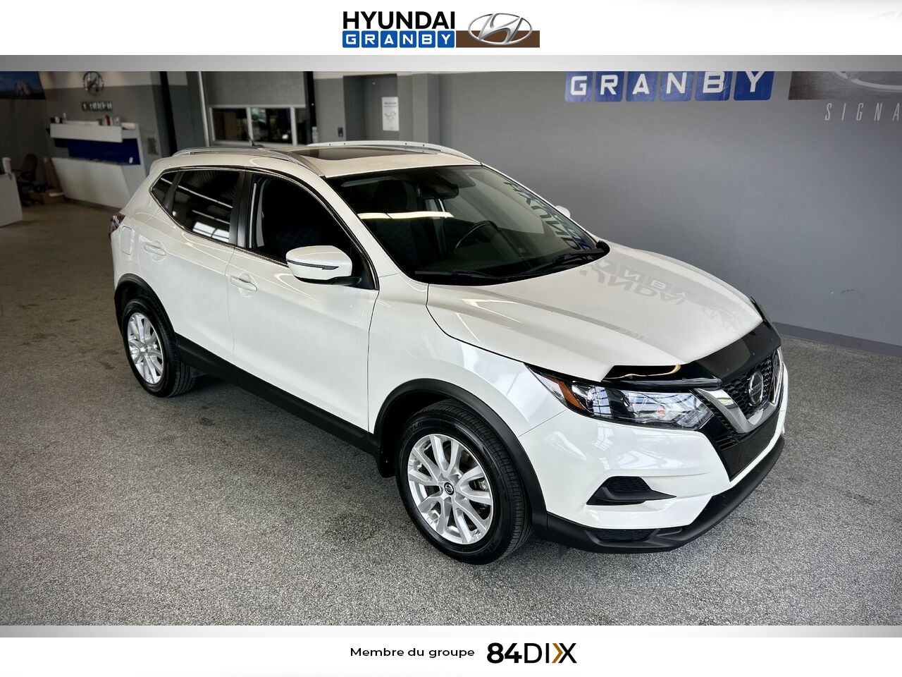 Nissan Qashqai 2021 Blanc Granby - photo #1