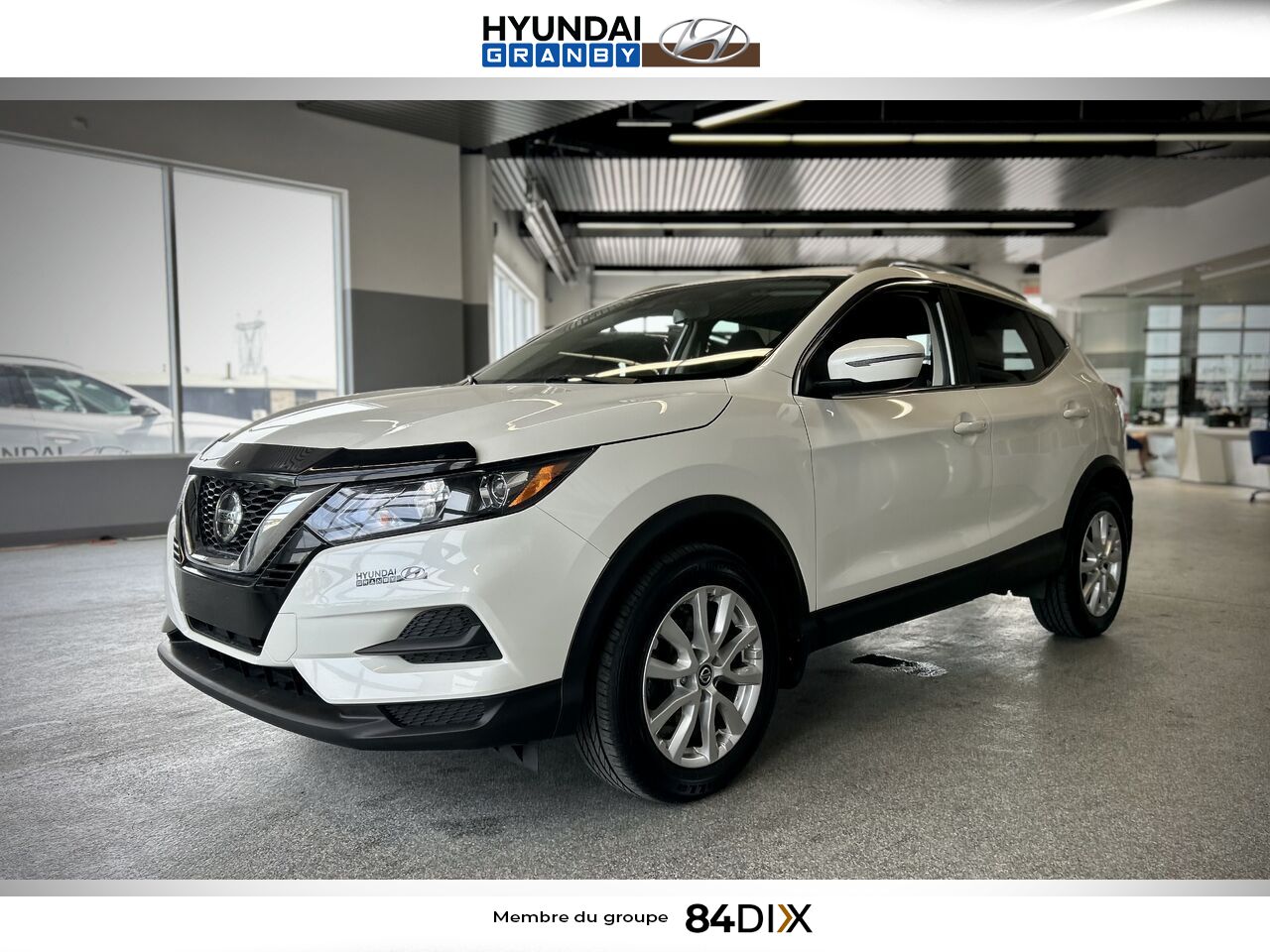 Nissan Qashqai 2021 Blanc Granby - photo #3