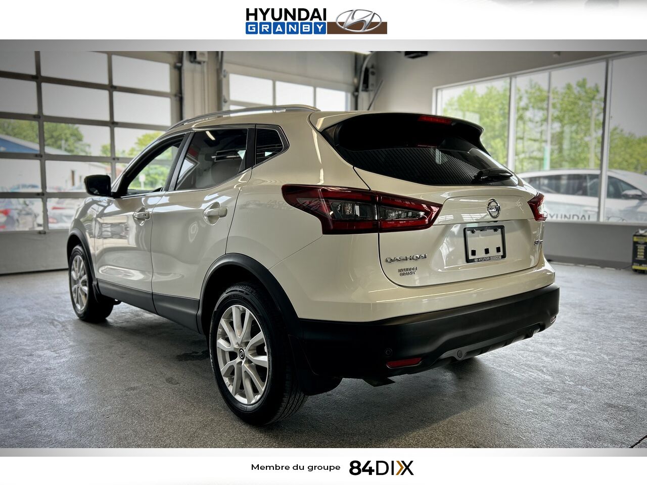 Nissan Qashqai 2021 Blanc Granby - photo #4