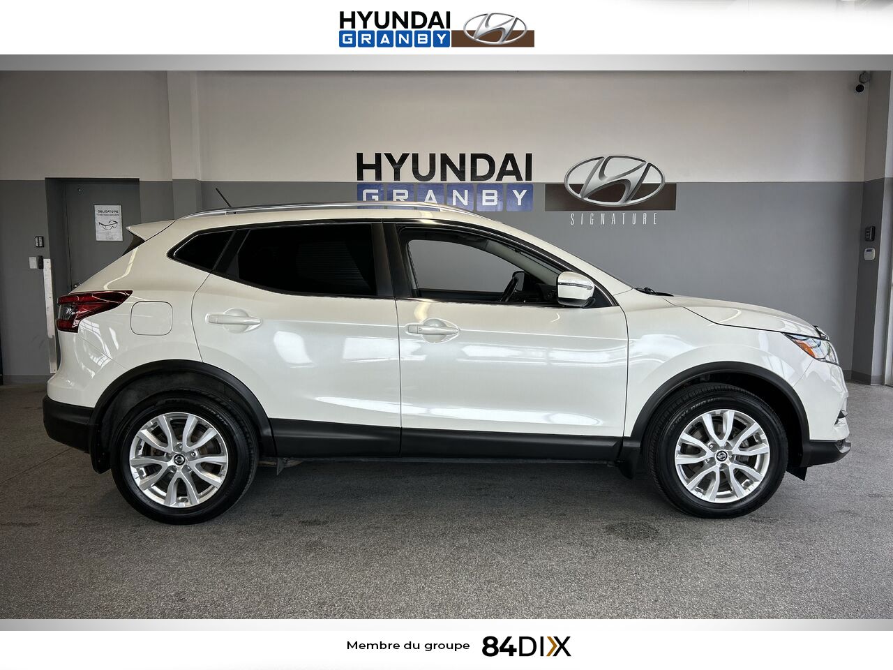 Nissan Qashqai 2021 Blanc Granby - photo #7