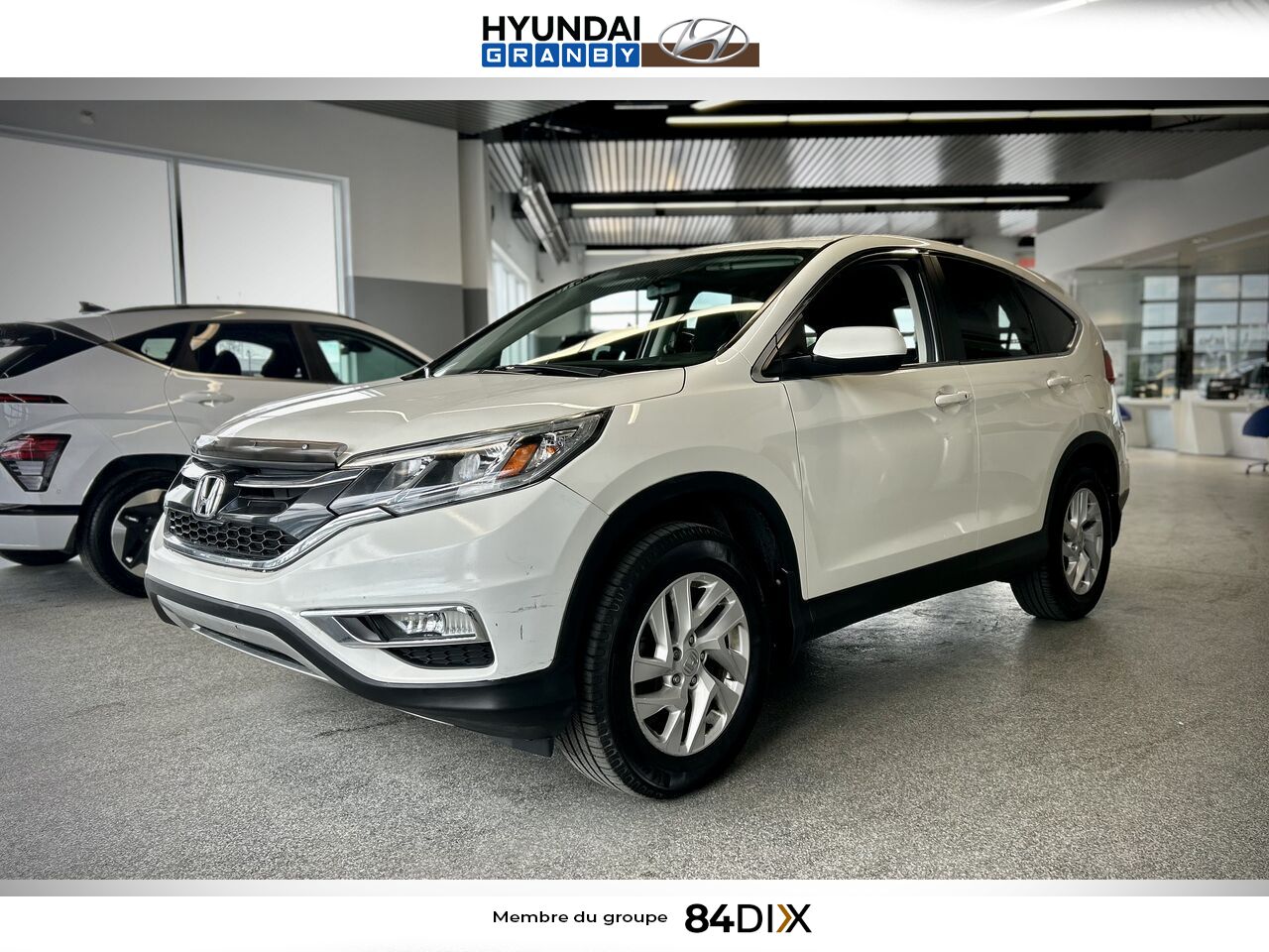 Honda CR-V 2015 Blanc Granby - photo #3