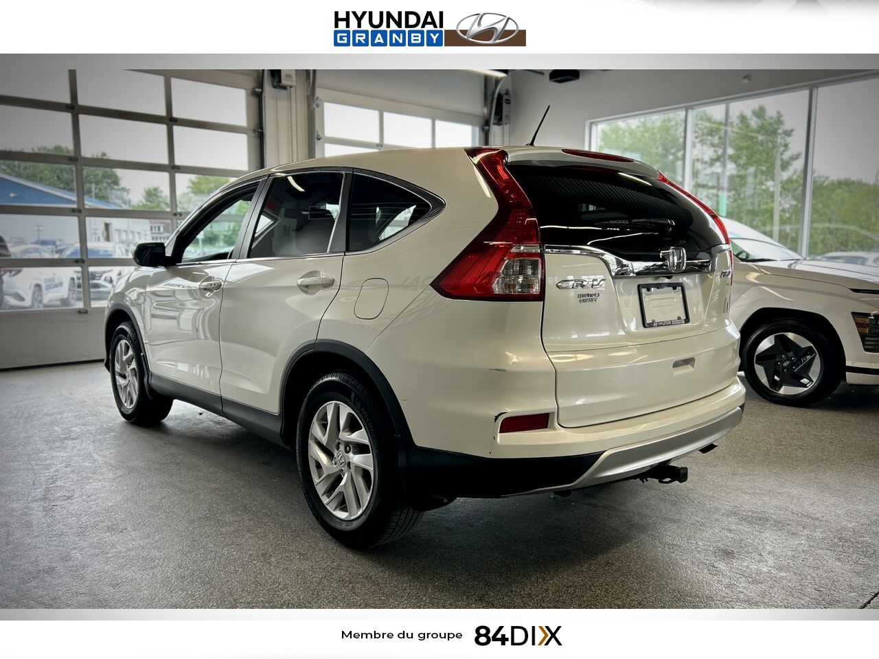 Honda CR-V 2015 Blanc Granby - photo #4