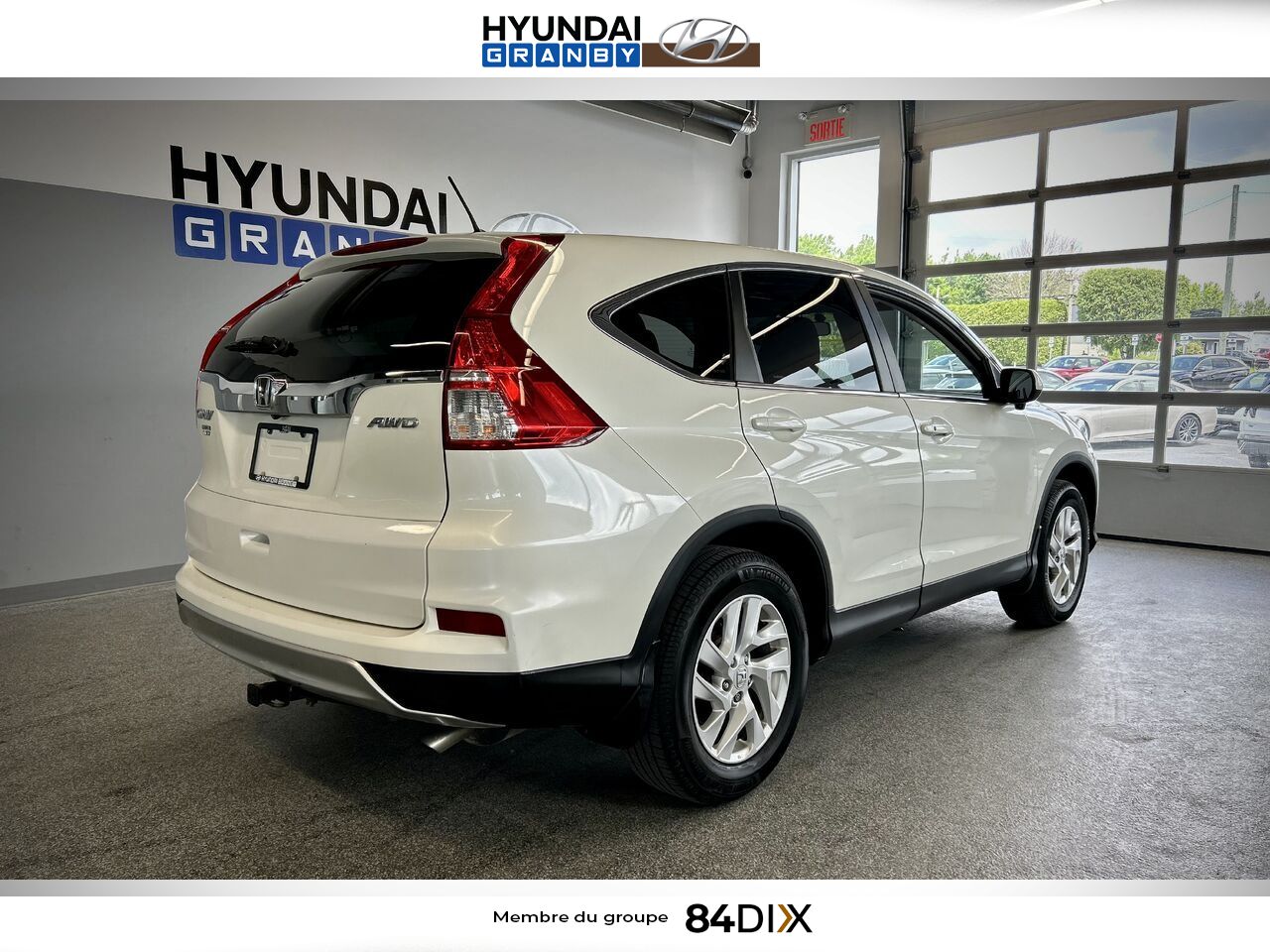 Honda CR-V 2015 Blanc Granby - photo #6