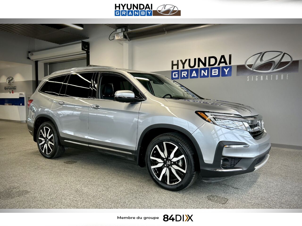 2019 Honda Pilot Silver Granby - photo #0