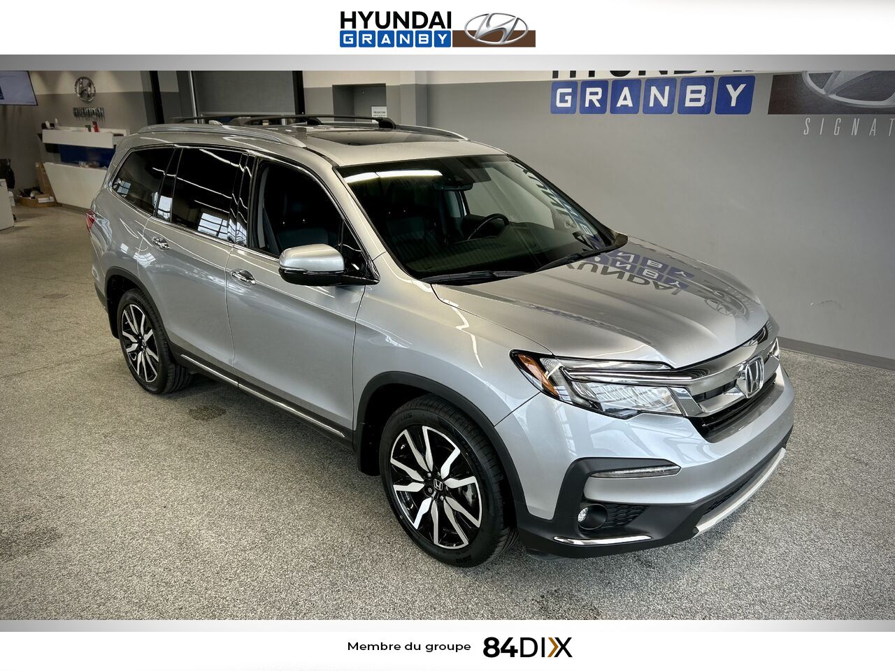 2019 Honda Pilot Silver Granby - photo #1