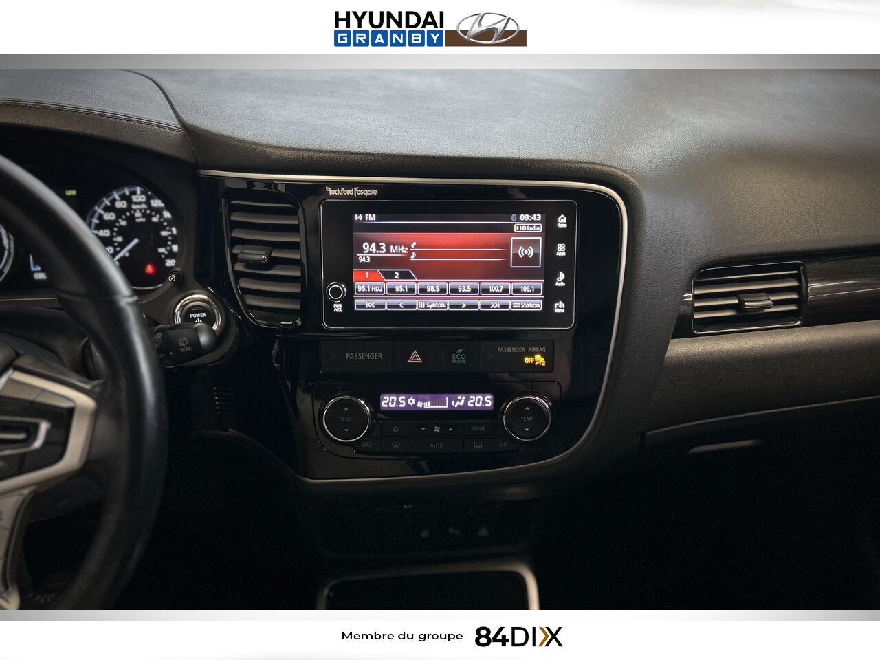 Mitsubishi Outlander PHEV 2018 Gris Granby - photo #15