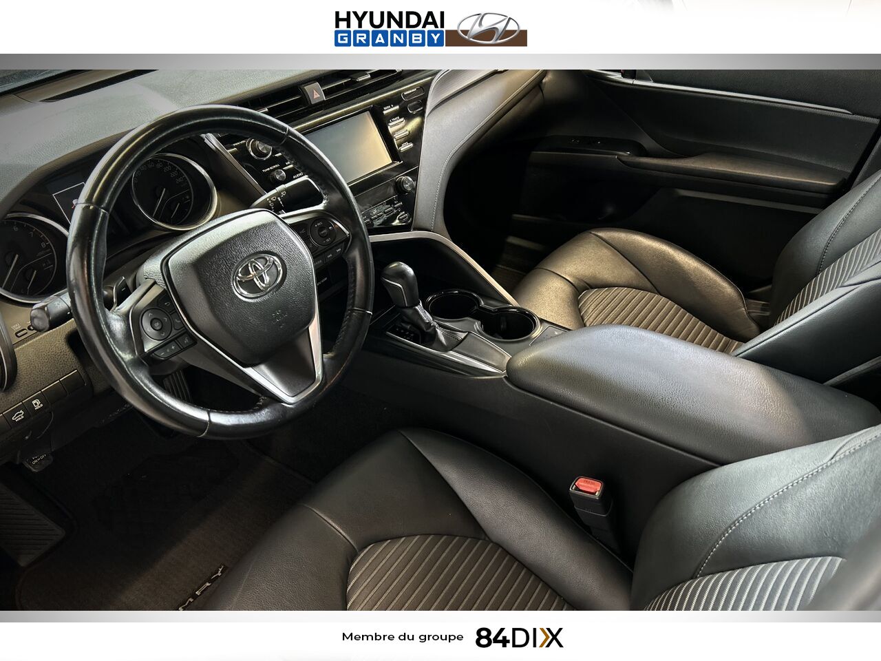 2019 Toyota Camry Black Granby - photo #8